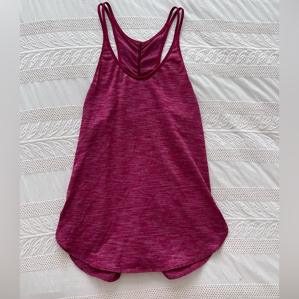 Lululemon Cranberry Tank Top